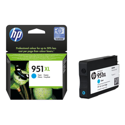 Mực in HP 951XL Cyan Officejet Ink Cartridge (CN046AA)