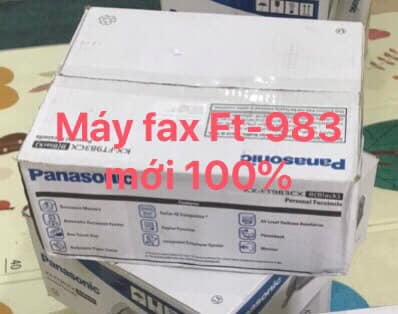 Thanh lý máy fax pana 983 mới 100% chưa qua sử dụng