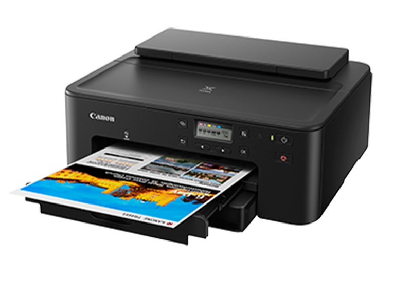 Máy in phun màu Canon PIXMA TS707a A4 – In hai mặt tự động, Wi-Fi, LAN