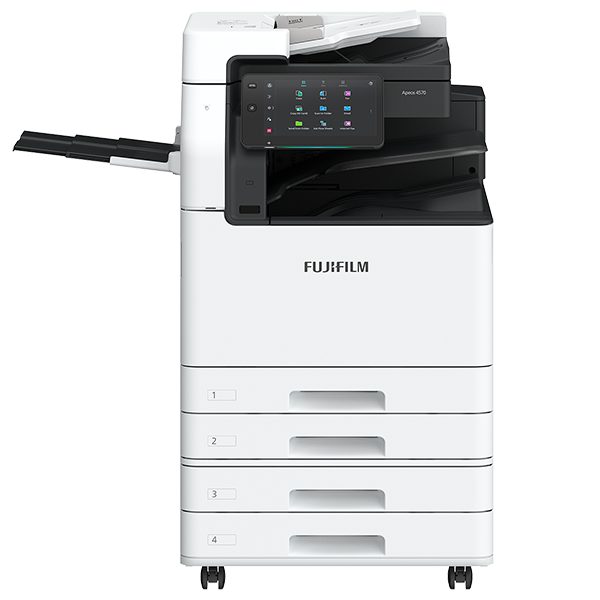 Máy photocopy đen trắng FUJIFILM Apeos 4570 – 45ppm, Copy In mạng, Scan mạng màu, SPDF, Duplex, Tandem Tray