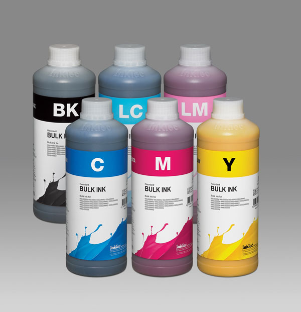 Mực Dye InkTec 1 lít màu xanh nhạt (E0010-01LLC)