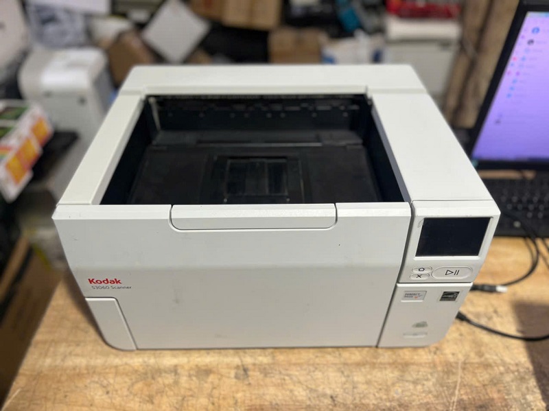 Máy scan Kodak S3060 – Quét tài liệu tốc độ cao, xử lý linh hoạt, hỗ trợ A4 & A3, kết nối USB và mạng LAN