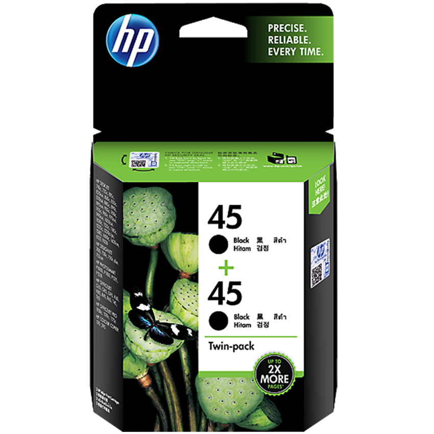Phân phối mực máy in chính hãng HP 45 dùng cho máy in sơ đồ giao hàng tại Quận 2 TPHCM (CC625AA)