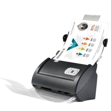 Máy scan Plustek SmartOffice PS187 A4, ADF 50 tờ, quét hai mặt tự động