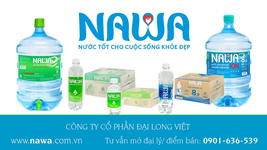 Cơ hội hợp tác: iWater tuyển đại lý phân phối nước uống đóng bình NAWA tại TP.HCM