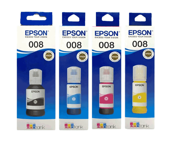 Mực in Epson 008 Pigment Black Ink Bottle (C13T06G100)