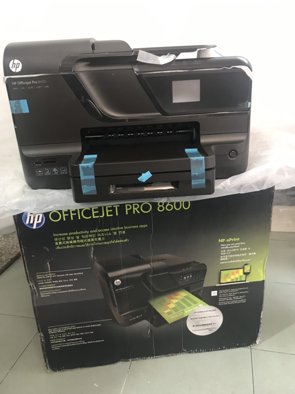 Thanh lý máy in hp 8600/8100 mới 100% chưa qua sử dụng