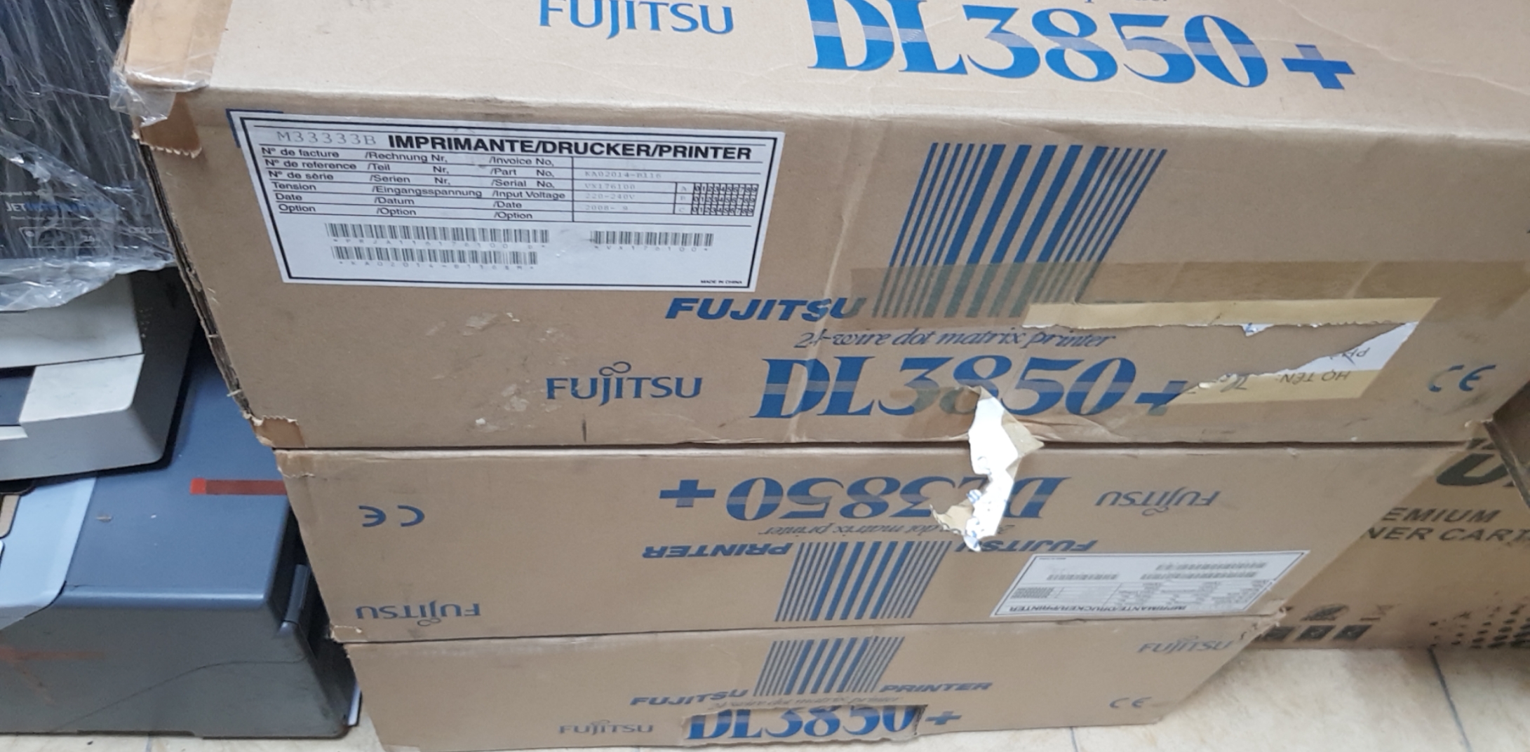 Thanh lý máy mới tồn kho -Máy in kim FUJITSU DL 3850 