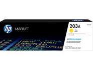 HP 203A Yellow Original LaserJet Toner Cartridge (CF542A)