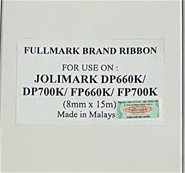 Ribbon mực Fullmark cho máy in Jolimark DP660K, DP700K, FP660K, FP700K – 8mm x 15m