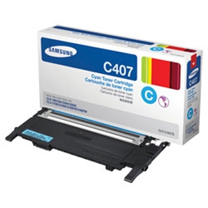 Mực in Samsung CLT-C407S Cyan Toner Cartridge