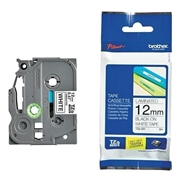 nhãn in Brother tiêu chuẩn TZe 241 18mm Black on White Dùng cho máy Brother PT D600, PT D610BT, PT E500VP, PT E550WVP, PT P750W, PT P900W, PT P950NW, PTE800T, PT E850TKW, PT P710BT (Brother tiêu chuẩn TZe 241 18mm)